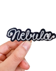 Custom Word Patch - White on Black