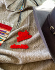 Custom Phrase Patch - Red on Red