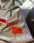 Custom Word Patch - Yellow on Red