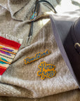 Custom Word Patch - Blue on Yellow
