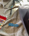 Custom Word Patch - Gold on Blue