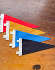 Custom Embroidered Pennant - Cayenne Red