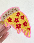 Flower Pizza - Chainstitch Patch