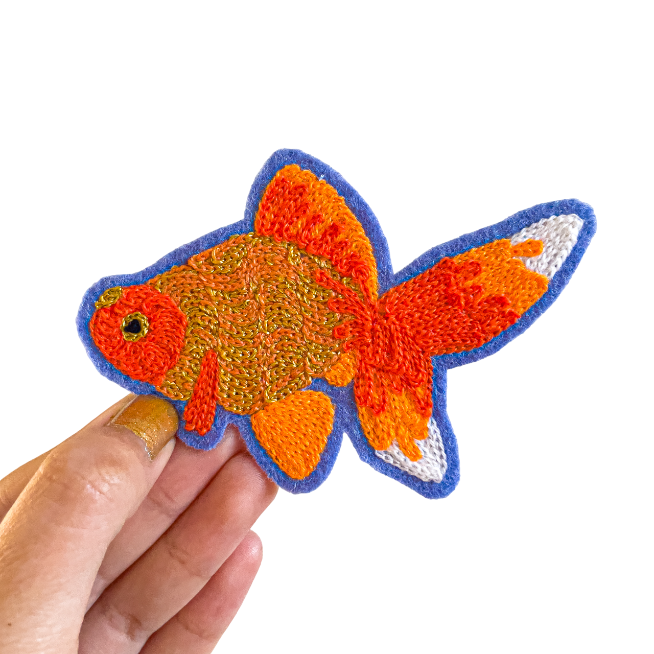 Goldfish - Chainstitch Patch