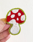 Classic Toadstool - Chainstitch Patch