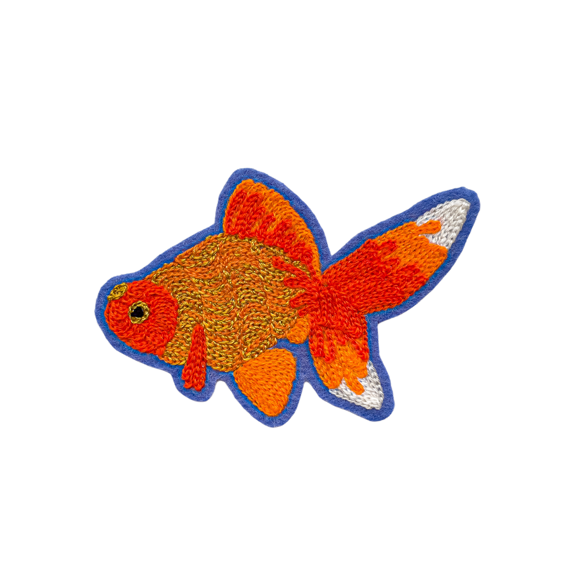 Goldfish - Chainstitch Patch