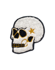 Star Skull - Chenille Patch