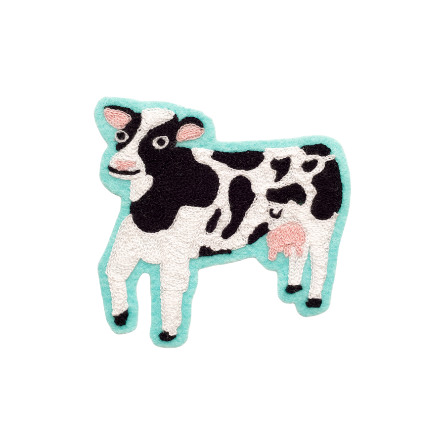 Cow - Chainstitch Patch
